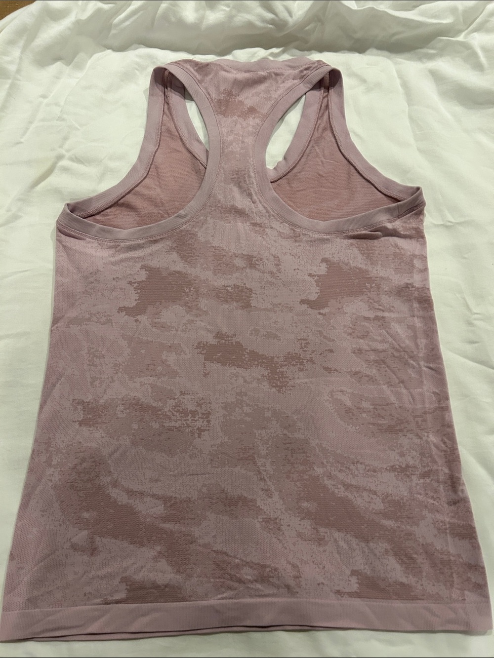 Athleta Mauve Pink Racerback Performance Tank - Picture 3 of 3